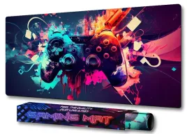 podkladka-pod-mysz-gamingowa-ps5-xbox-pad-100x50-dla-gracza-gaming-pro
