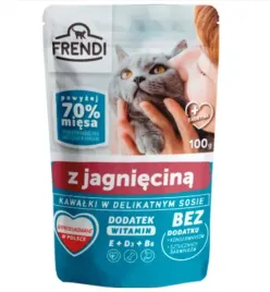 mokra-karma-dla-kota-saszetka-frendi-jagniecina-70percent-miesa-100g