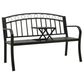 lawka-ogrodowa-ze-stolikiem-czarna-120-cm-stalowa-lumarko