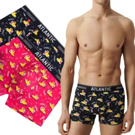 bokserki-meskie-atlantic-2mhh-007-bawelniane-dopasowane-szorty-2-pak-xxl