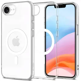 etui-tech-protect-flexair-magsafe-do-iphone-16e-przezroczyste-silikonowe