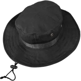 polski-kapelusz-wojskowy-dominator-boonie-bawelniany-rip-stop-czarny-xl