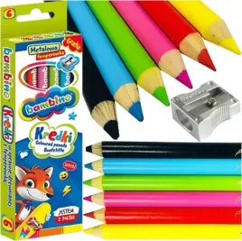 kredki-bambino-grube-okragle-jumbo-w-drewnie-6-kolorow-temperowka