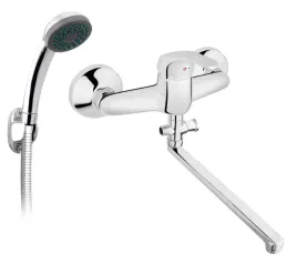 basic-bateria-wannowa-z-wylewka-350mm-z-zestawem-natryskowym-u28-chrom