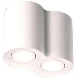 spot-sufitowy-bialy-2xgu10-50w-basic-round-podwojna-tuba-maxlight