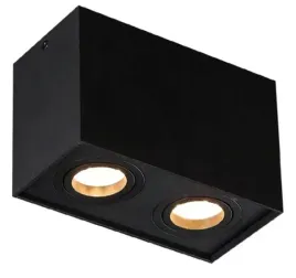 lampa-spot-sufitowy-czarny-pro-basic-square-2xgu10-50w-maxlight