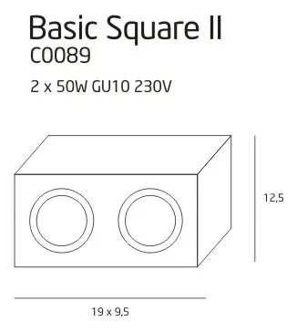 lampa-spot-sufitowy-czarny-pro-basic-square-2xgu10-50w-maxlight