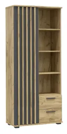 regal-na-ksiazki-biuro-loft-z-drzwiami-2-szuflady-polki-z-lamelami-pojemny