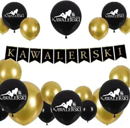 balony-zestaw-dekoracji-baner-wieczor-kawalerski