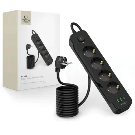 listwa-zasilajaca-techprotect-pcl4x3-do-ladowania-200cm-czarna-usb-a-usb-c