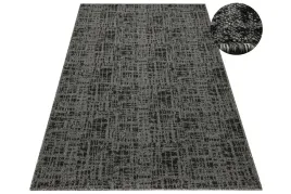 dywan-petelkowy-czarny-grafit-kratka-do-pokoju-na-filcu-traffic-200x200-cm