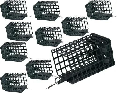 10x KOSZYCZEK KOSZYK ZANĘTOWY 100g z denkiem krętlikiem