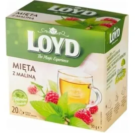 herbata-ziolowa-loyd-mieta-o-smaku-maliny-ekspresowa-20-torebek