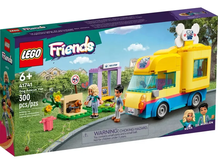 LEGO 41741 FRIENDS - FURGONETKA RATUNKOWA DLA PSÓW