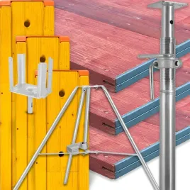 Zdjęcie produktu Szalunek stropowy płyta trójwarstwowa okuta PREMIUM 100m2