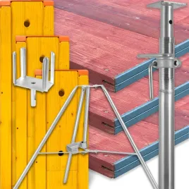 Zdjęcie produktu Szalunek stropowy płyta trójwarstwowa okuta STANDARD 100m2