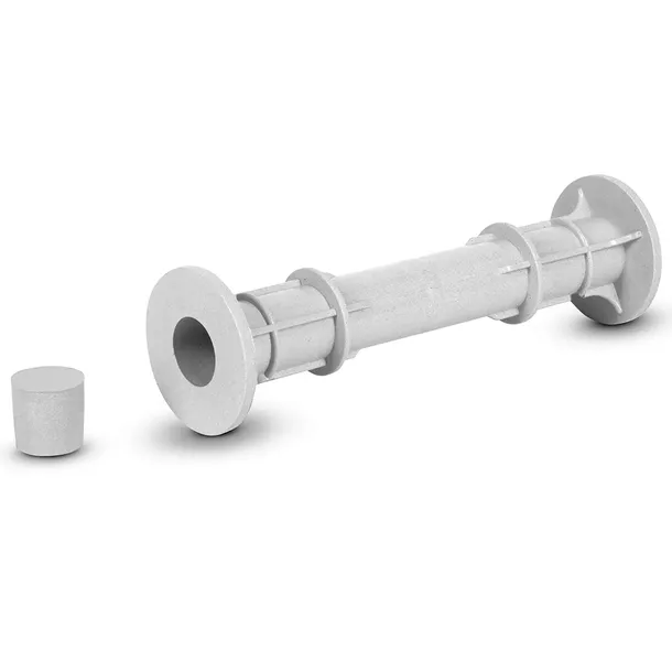 Rurka dystansowa rurki dystans szalunkowy 25cm 100szt + zatyczki 200szt