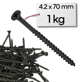 wkrety-do-drewna-czarne-4-2x70-mm-1kg