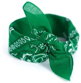 bandana-classic-rebel-zielony-or-na-glowe-na-szyje-sz13014