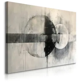 obraz-na-plotnie-do-salonu-beton-abstrakcja-okregi-nowoczesny-styl-120x80