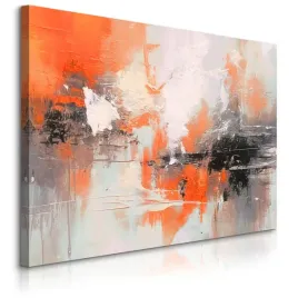 obraz-canvas-do-sypialni-salonu-pomaranczowa-abstrakcja-akwarela-40x30