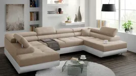 Zdjęcie produktu Narożnik Miami z funkcją spania w kształcie litery U