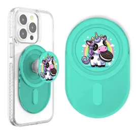 okragly-uchwyt-skladany-unicorn-and-cookie-podstawka-telefonu-grip-magsafe