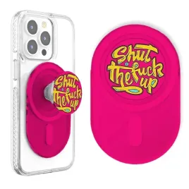 okragly-uchwyt-skladany-shut-the-fuck-up-podstawka-do-telefonu-grip-magsafe