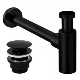 komplet-syfon-umywalkowy-z-korkiem-klik-klak-czarny-mat-mosiadz-rea-black