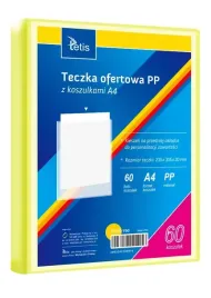 teczka-ofertowa-a4-na-60-koszulek-teczka-na-dokumenty-tetis-zolta