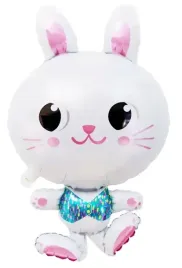 balon-foliowy-bialy-krolik-kroliczek-zajaczek-zajac-zwierzeta-urodziny-80cm