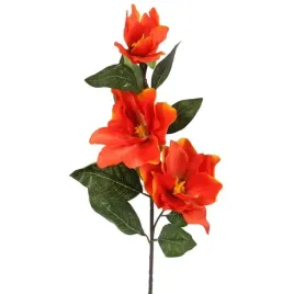 sztuczna-galazka-z-trzema-pomaranczowymi-magnoliami-96cm-kwiaty-wielkanocne