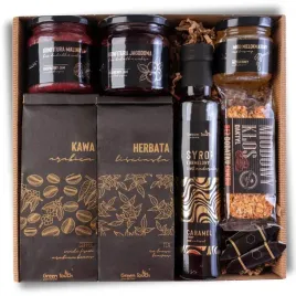 zestaw-kosz-prezentowy-upominek-herbata-kawa-syrop-super-jakosc-konfitury