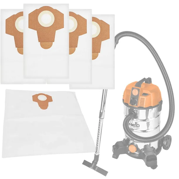 WOREK DO ODKURZACZA PRZEMYSŁOWEGO 35L NEO TEKSTYLNY MIKROFIBRA 1 SZT.