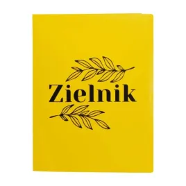 album-zielnik-a4-pp-20-koszulek-zolty-z-nadrukiem