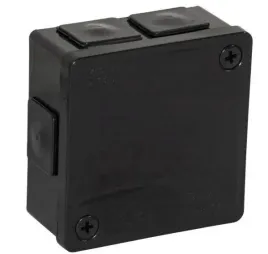 puszka-natynkowa-z-zaciskami-6-wlotow-viplast-vp-22-czarna-ip55-86x86x40mm
