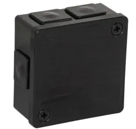 puszka-natynkowa-z-zaciskami-6-wlotow-viplast-vp-22-czarna-ip55-86x86x40mm