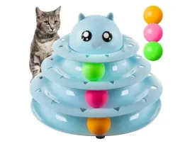 zabawka-interaktywna-dla-kota-wieza-z-pileczkami-kulkami-pilki-karuzela