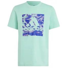 koszulka-adidas-gaming-graphic-tee-jr-ib9159-zielony-140-cm