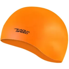 czepek-aqua-speed-silikon-mono-senior-pomaranczowy