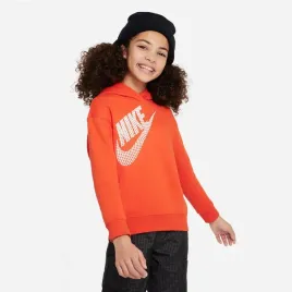 bluza-nike-nsw-os-po-hoodie-jr-girls-dz4620-633-czerwony-m-137-147