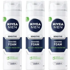 3x-pianka-do-golenia-nivea-men-sensitve-lagodzaca-dla-skory-wrazliwej-200ml