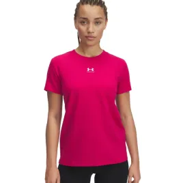 koszulka-damska-under-armour-rival-core-ss-fuksja-1383648-681-xs