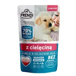 frendi-junior-mokra-karma-kawalki-w-sosie-z-cielecina-dla-psa-24-x-100g