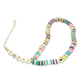 guess-zawieszka-gustpeam-phone-strap-wielokolorowy-heishi-beads