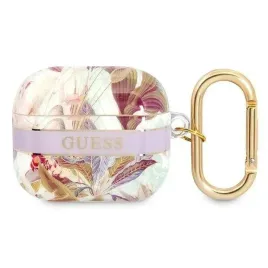guess-gua3hhflu-etui-do-airpods-3-cover-fioletowy-purple-flower-strap