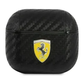 ferrari-fesa3cabk-etui-do-airpods-3-cover-czarny-black-on-track-pu-carbon