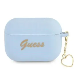 guess-guaplschsb-etui-do-airpods-pro-cover-niebieski-blue-silicone-charm