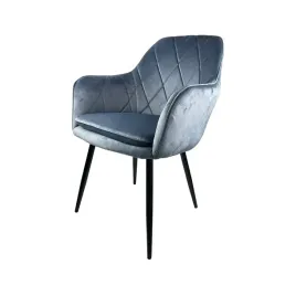 zestaw-2-krzesla-tapicerowane-szare-fotel-pikowany-poduszka-salon-jadalnia