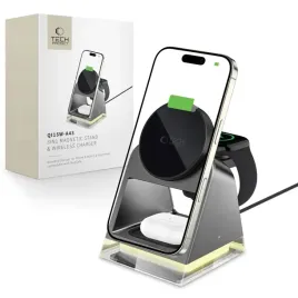 ladowarka-bezprzewodowa-tech-protect-qi15w-a43-3w1-magsafe-czarna-15w